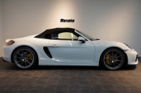 ポルシェ ボクスター Spyder PCCB アダプティブスポーツシート  オールレザー×イエローステッチ キャララホワイトメタリック  中古車