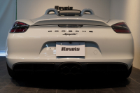 ポルシェ ボクスター Spyder PCCB アダプティブスポーツシート  オールレザー×イエローステッチ キャララホワイトメタリック  中古車