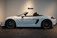 ポルシェ ボクスター Spyder PCCB アダプティブスポーツシート  オールレザー×イエローステッチ キャララホワイトメタリック  中古車