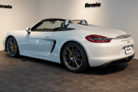 ポルシェ ボクスター Spyder PCCB アダプティブスポーツシート  オールレザー×イエローステッチ キャララホワイトメタリック  中古車
