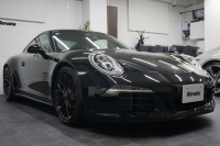 ポルシェ 911(Type991.1) Carrera GTS LEDヘッドライト ベンチレーション レッドメーターパネル ジェットブラックメタリック  中古車