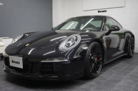 ポルシェ 911(Type991.1) Carrera GTS LEDヘッドライト ベンチレーション レッドメーターパネル ジェットブラックメタリック  中古車