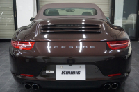 ポルシェ 911(Type991.1) Carrera Cabriolet スポーツエグゾースト オールレザーインテリア スポーツデザイン20ホイール マホガニーメタリック  中古車