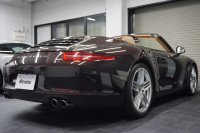 ポルシェ 911(Type991.1) Carrera Cabriolet スポーツエグゾースト オールレザーインテリア スポーツデザイン20ホイール マホガニーメタリック  中古車