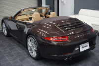 ポルシェ 911(Type991.1) Carrera Cabriolet スポーツエグゾースト オールレザーインテリア スポーツデザイン20ホイール マホガニーメタリック  中古車