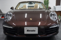 ポルシェ 911(Type991.1) Carrera Cabriolet スポーツエグゾースト オールレザーインテリア スポーツデザイン20ホイール マホガニーメタリック  中古車