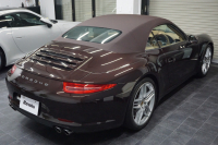 ポルシェ 911(Type991.1) Carrera Cabriolet スポーツエグゾースト オールレザーインテリア スポーツデザイン20ホイール マホガニーメタリック  中古車