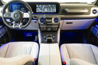 メルセデスベンツ Gクラス G63　エディションマグノ　マットホワイト　電動ステップ　追加アンビエントライト　ウッドデッキ 中古車 中古車