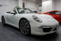 ポルシェ 911(Type991) Type991.1 Carrera S Cabriolet 2トーンオールレザーインテリア スポーツクロノ クラシック20インチホイール 中古車 中古車