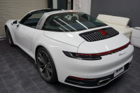 ポルシェ 911(Type992) 911 Type992 Targa 4  スポーツクロノ グラファイトブルーレザーインテリア クラシックホイール 中古車 中古車