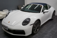 ポルシェ 911(Type992) 911 Type992 Targa 4  スポーツクロノ グラファイトブルーレザーインテリア クラシックホイール 中古車 中古車