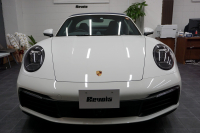 ポルシェ 911(Type992) 911 Type992 Targa 4  スポーツクロノ グラファイトブルーレザーインテリア クラシックホイール 中古車 中古車