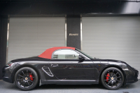 ポルシェ ボクスター BOXSTER（Type987） 正規ディーラー5MT パワークラフトマフラー ADVAN RACING19AW 社外2DINナビ・Bカメラ・HDMI 中古車 中古車