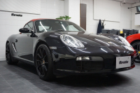 ポルシェ ボクスター BOXSTER（Type987） 正規ディーラー5MT パワークラフトマフラー ADVAN RACING19AW 社外2DINナビ・Bカメラ・HDMI 中古車 中古車