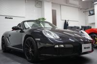 ポルシェ ボクスター BOXSTER（Type987） 正規ディーラー5MT パワークラフトマフラー ADVAN RACING19AW 社外2DINナビ・Bカメラ・HDMI 中古車 中古車