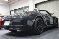 ポルシェ ボクスター BOXSTER（Type987） 正規ディーラー5MT パワークラフトマフラー ADVAN RACING19AW 社外2DINナビ・Bカメラ・HDMI 中古車 中古車