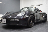 ポルシェ ボクスター BOXSTER（Type987） 正規ディーラー5MT パワークラフトマフラー ADVAN RACING19AW 社外2DINナビ・Bカメラ・HDMI 中古車 中古車