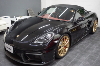 ポルシェ 718スパイダー 718spyder 4.0PDK 正規ディーラー禁煙車  中古車