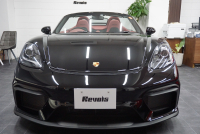 ポルシェ 718スパイダー 718spyder 4.0PDK 正規ディーラー禁煙車  中古車