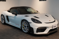 ポルシェ 718スパイダー RS PDK 登録済未使用車 OP652 ヴァイザッハPKG クロノPKG PCCB Fリフト ヴァイザッハインテリア 禁煙車 中古車 中古車