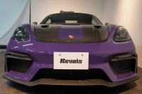 ポルシェ 718スパイダー RS PDK 1オーナー ウルトラヴァイオレット/PTSカラー ヴァイザッハPKG PCCB Fリフト クロノPKG 中古車 中古車