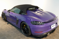 ポルシェ 718スパイダー RS PDK 1オーナー ウルトラヴァイオレット/PTSカラー ヴァイザッハPKG PCCB Fリフト クロノPKG 中古車 中古車