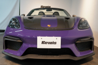ポルシェ 718スパイダー RS PDK 1オーナー ウルトラヴァイオレット/PTSカラー ヴァイザッハPKG PCCB Fリフト クロノPKG 中古車 中古車