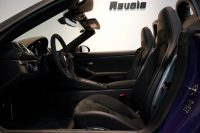 ポルシェ 718スパイダー RS PDK 1オーナー ウルトラヴァイオレット/PTSカラー ヴァイザッハPKG PCCB Fリフト クロノPKG 中古車 中古車