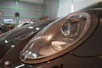 ポルシェ 911(Type991.1) Carrera S PDK 左H ペピータ柄シート スポクロ スポエグ スポーツステア ガラスSR オールレザー 中古車 中古車