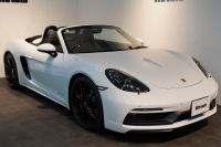 ポルシェ 718 ボクスター GTS 2.5 PDK 延長保証付 キャララホワイトメタリック PDLSティンテッドヘッドライト ロールオーバーバー同色塗装 中古車 中古車