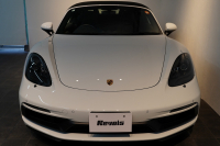 ポルシェ 718 ボクスター GTS 2.5 PDK 延長保証付 キャララホワイトメタリック PDLSティンテッドヘッドライト ロールオーバーバー同色塗装 中古車 中古車