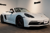 ポルシェ 718 ボクスター GTS 2.5 PDK 延長保証付 キャララホワイトメタリック PDLSティンテッドヘッドライト ロールオーバーバー同色塗装 中古車 中古車