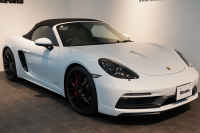 ポルシェ 718 ボクスター GTS 2.5 PDK 延長保証付 キャララホワイトメタリック PDLSティンテッドヘッドライト ロールオーバーバー同色塗装 中古車 中古車