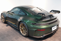 ポルシェ 911(Type992) (Type992.2) GT3 OP452 PCCB フロントリフト クロノPKG レザー＆Race-Tex拡張インテリア HDマトリックスヘッドライト 1オーナー 中古車 中古車