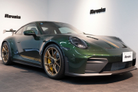 ポルシェ 911(Type992) (Type992.2) GT3 OP452 PCCB フロントリフト クロノPKG レザー＆Race-Tex拡張インテリア HDマトリックスヘッドライト 1オーナー 中古車 中古車