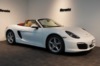 ポルシェ ボクスター(Type981) PDK 赤幌 ルクソールベージュインテリア スポーツステアリング スポーツテールパイプ 中古車 中古車