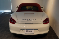 ポルシェ ボクスター(Type981) PDK 赤幌 ルクソールベージュインテリア スポーツステアリング スポーツテールパイプ 中古車 中古車