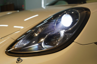 ポルシェ ボクスター(Type981) PDK 赤幌 ルクソールベージュインテリア スポーツステアリング スポーツテールパイプ 中古車 中古車