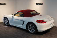 ポルシェ ボクスター(Type981) PDK 赤幌 ルクソールベージュインテリア スポーツステアリング スポーツテールパイプ 中古車 中古車