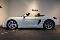 ポルシェ ボクスター(Type981) PDK 赤幌 ルクソールベージュインテリア スポーツステアリング スポーツテールパイプ 中古車 中古車