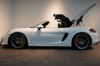 ポルシェ ボクスター(Type981) Spyder PCCB 18wayスポーツシート オールレザー×イエローステッチ キャララホワイト 中古車 中古車