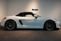 ポルシェ ボクスター(Type981) Spyder PCCB 18wayスポーツシート オールレザー×イエローステッチ キャララホワイト 中古車 中古車