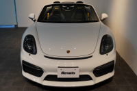 ポルシェ ボクスター(Type981) Spyder PCCB 18wayスポーツシート オールレザー×イエローステッチ キャララホワイト 中古車 中古車