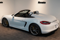 ポルシェ ボクスター(Type981) Spyder PCCB 18wayスポーツシート オールレザー×イエローステッチ キャララホワイト 中古車 中古車