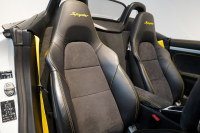 ポルシェ ボクスター(Type981) Spyder PCCB 18wayスポーツシート オールレザー×イエローステッチ キャララホワイト 中古車 中古車