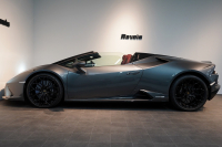ランボルギーニ ウラカン EVO Spyder RWD Grigio Lynx  エレガントレザーインテリア/Rosso Rea 20インチNarvi鍛造ホイール 中古車 中古車