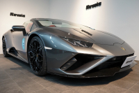 ランボルギーニ ウラカン EVO Spyder RWD Grigio Lynx  エレガントレザーインテリア/Rosso Rea 20インチNarvi鍛造ホイール 中古車 中古車