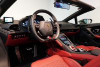 ランボルギーニ ウラカン EVO Spyder RWD Grigio Lynx  エレガントレザーインテリア/Rosso Rea 20インチNarvi鍛造ホイール 中古車 中古車