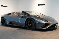 ランボルギーニ ウラカン EVO Spyder RWD Grigio Lynx  エレガントレザーインテリア/Rosso Rea 20インチNarvi鍛造ホイール 中古車 中古車