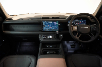 ランドローバー ディフェンダー 110 CARPATHIAN EDITON  ワンオーナー 電動サイドステップ エボニーレザーシート 中古車 中古車